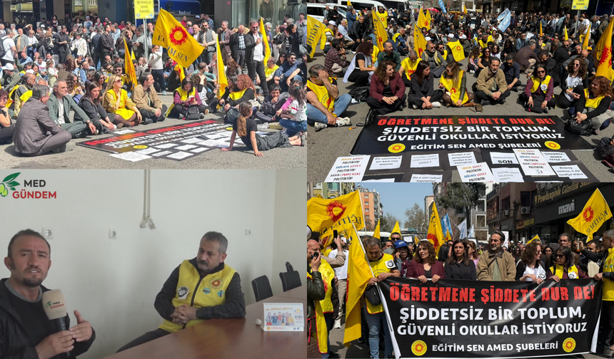 Eğitim Sen Amed: Şiddete karşı barış ve bilim çağrısı