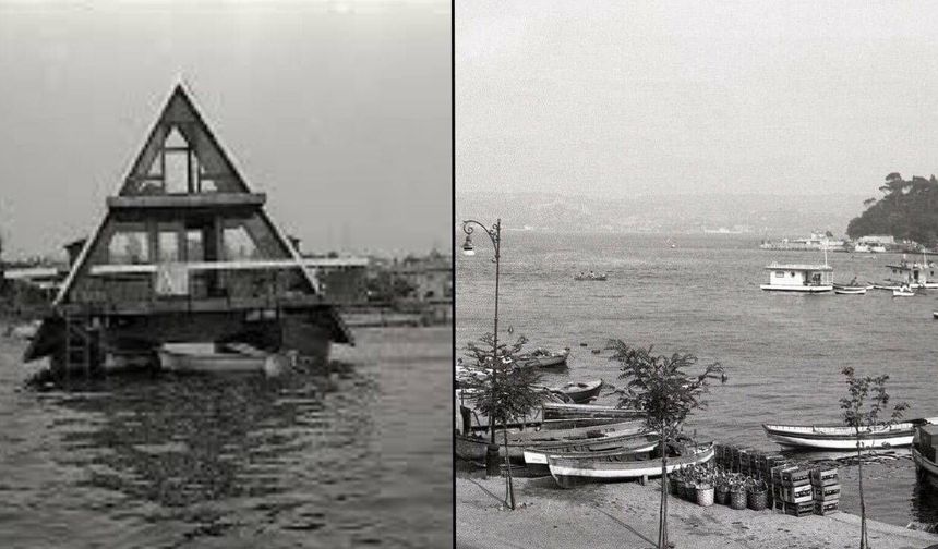 İstanbul'da yüzen evlerin hikâyesi