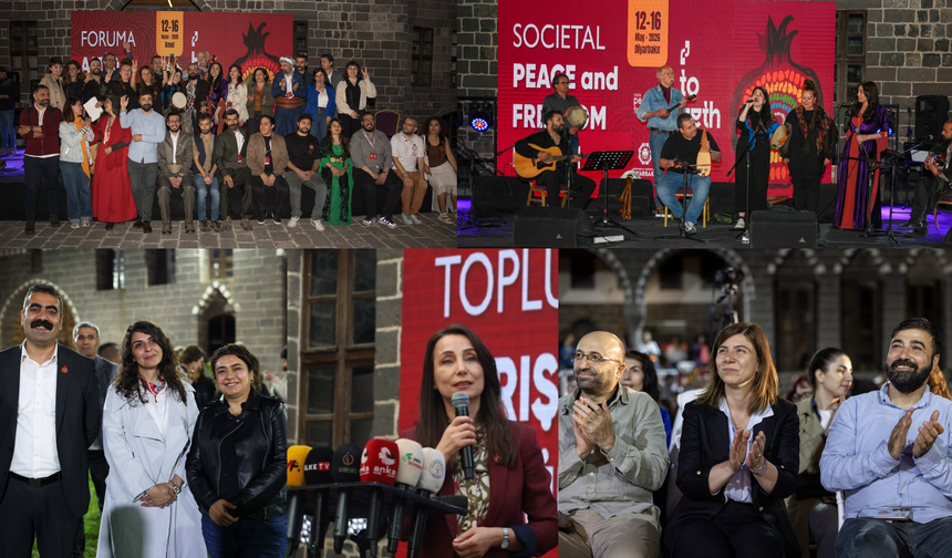 Amed’de Barış Forumu çok dilli konserle sona erdi
