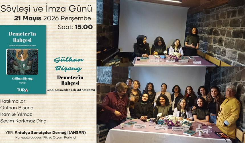 “15 Kadın 15 Hikâye” Antalya’da okurlarla buluşuyor