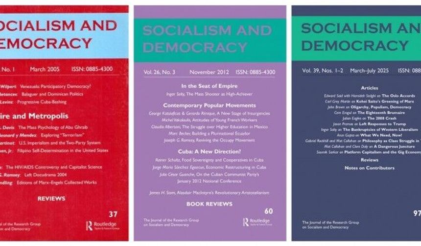 Sosyalizm ve Demokrasi Dergisi süreci işleyecek