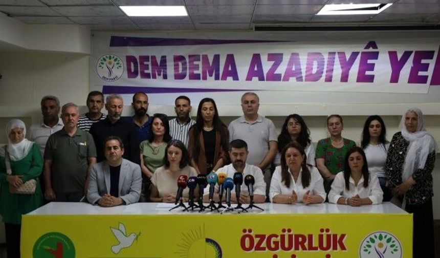 Amed'teki ‘Özgürlük Mitingi’ne çağrı