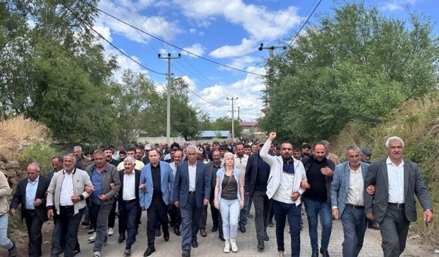 Bitlis'te Ovakışla halkı: GES iptal edilmeli