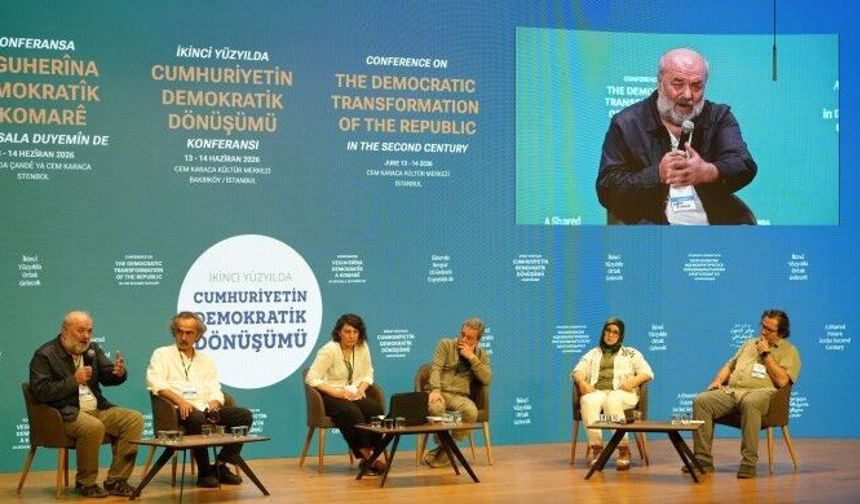 Konferansın ilk gününde demokratik Cumhuriyet ve birlikte yaşam çağrısı