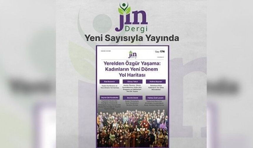 Jin Dergi yerel yönetimleri kapağına taşıdı