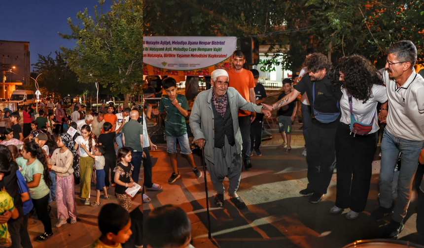 Kayapınar’da müziğin sesi barış ve yaşam için yükseldi
