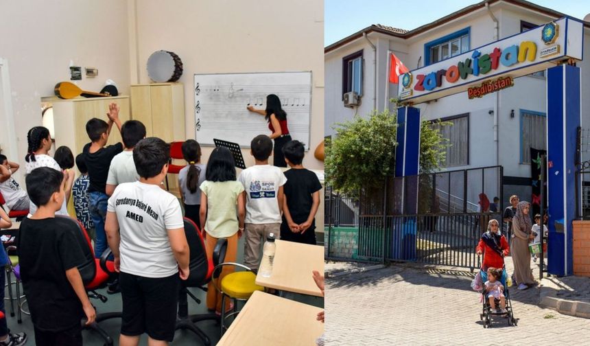Amed’de çocuklar için yaz atölyeleri ve Zarokistan kayıtları başladı