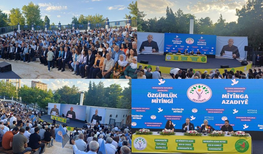 4 kentte ‘Özgürlük Mitingi’ düzenlenecek