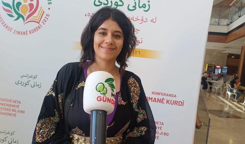 Güneş: Kürtçenin yaşatılması ortak mücadeleyle mümkün