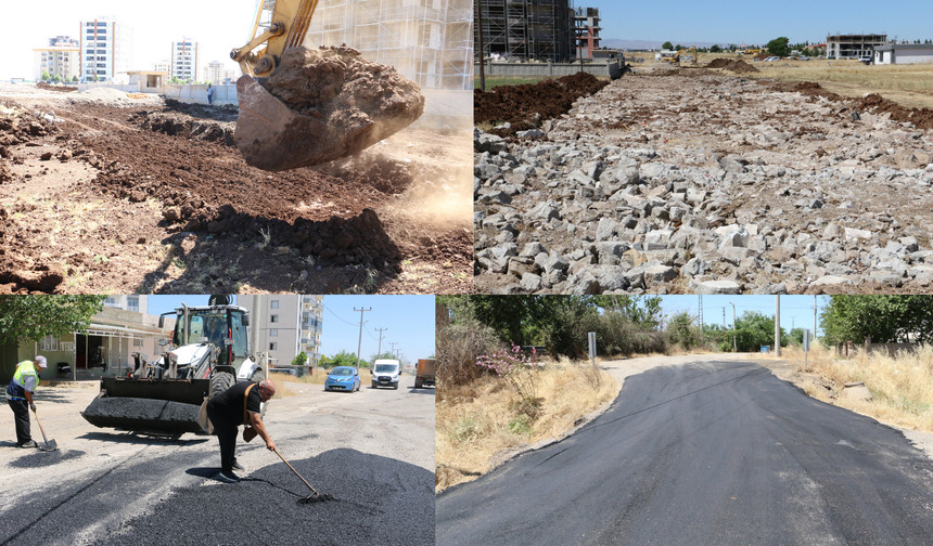 Yenişehir'de ulaşım yatırımları mahalle mahalle sürüyor