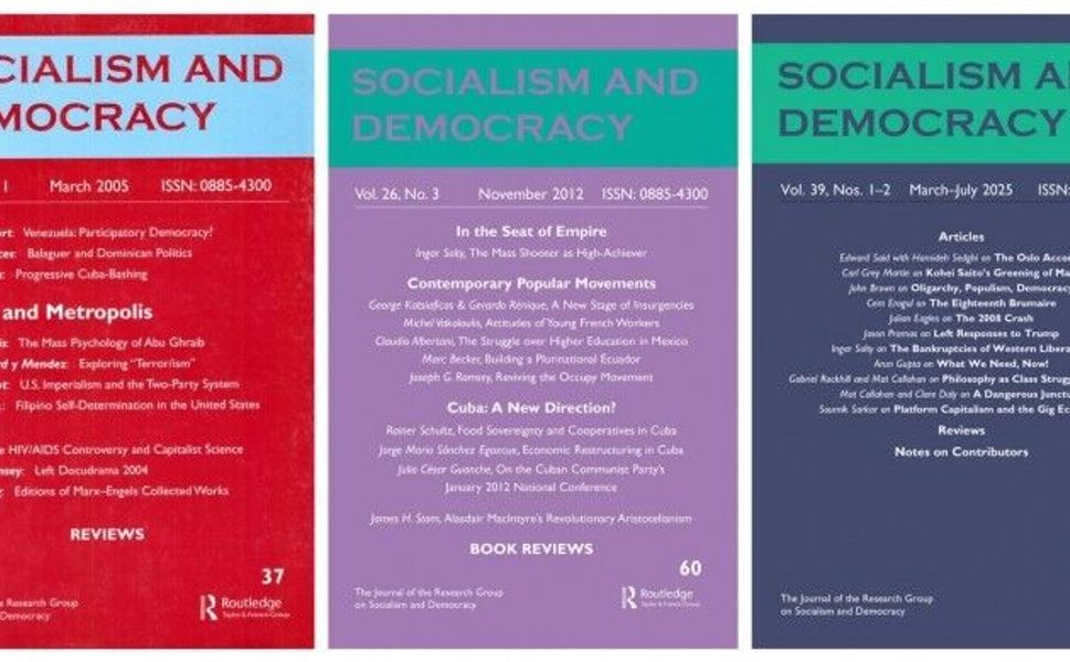 Sosyalizm ve Demokrasi Dergisi süreci işleyecek