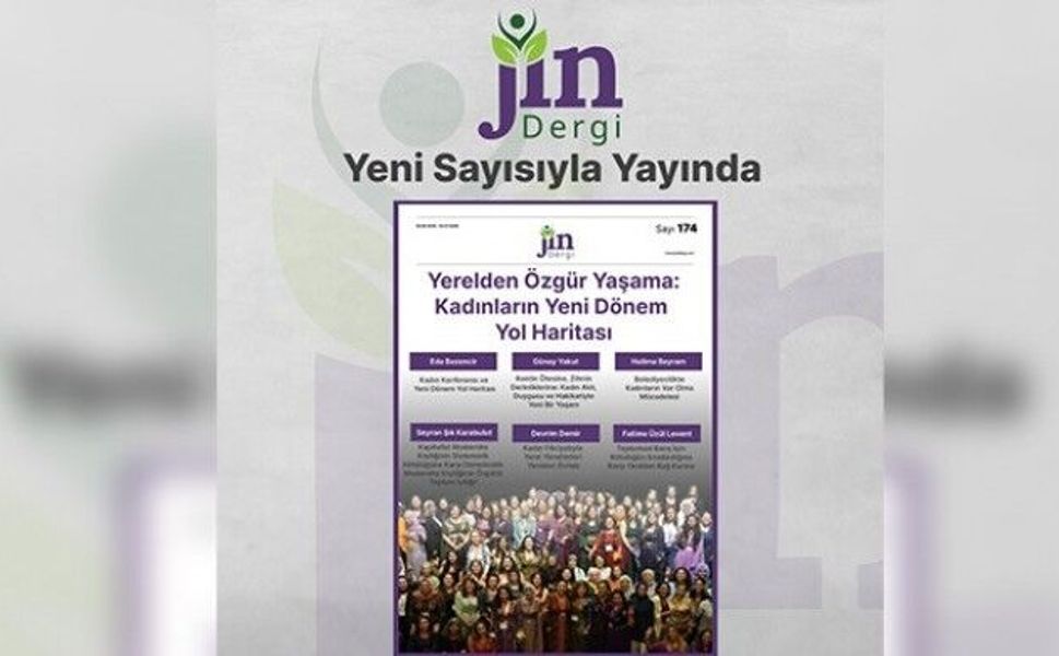 Jin Dergi yerel yönetimleri kapağına taşıdı