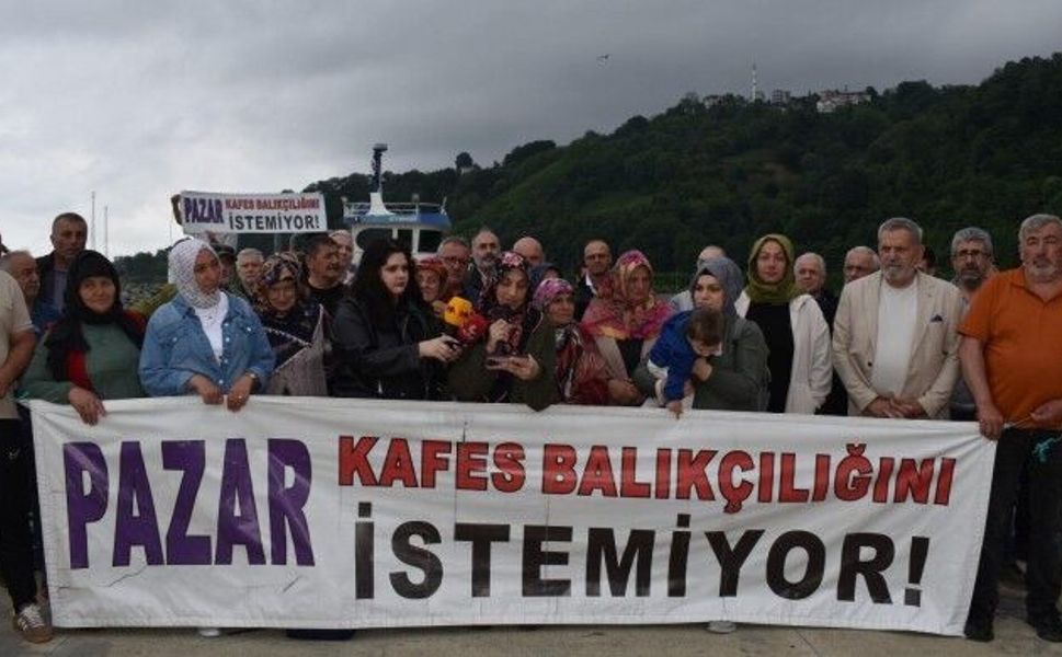 Rize’de köylülerin 'kafes' itirazı