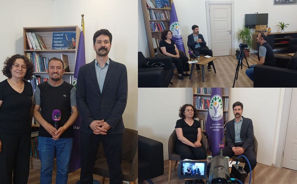 DEM Parti İstanbul Eşbaşkanlarından yarınki mitinge çağrı
