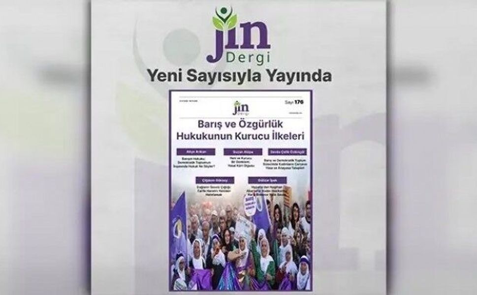 Jin derginin yeni sayısı yayında