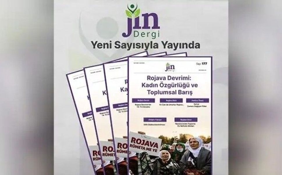 Jin Dergi Rojava Devrimi'ni kapağına taşıdı