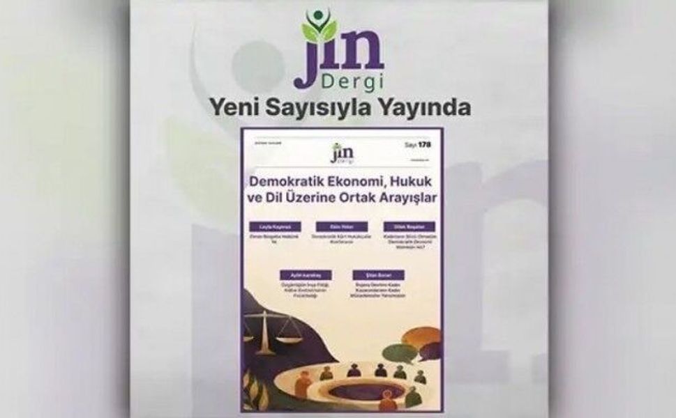 Jin derginin 178’inci sayısı yayında