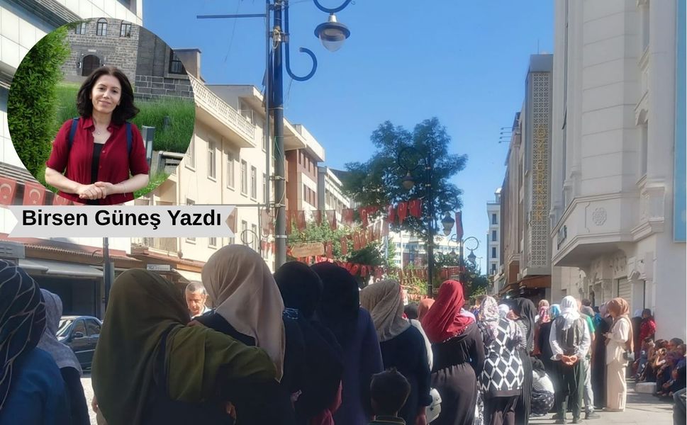 Amed'de Sosyal Devlet Kuyruğunda Bekleyen Yoksulluk