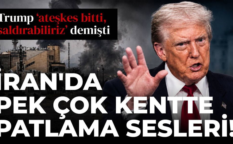 İran'da pek çok kentte patlama sesleri!