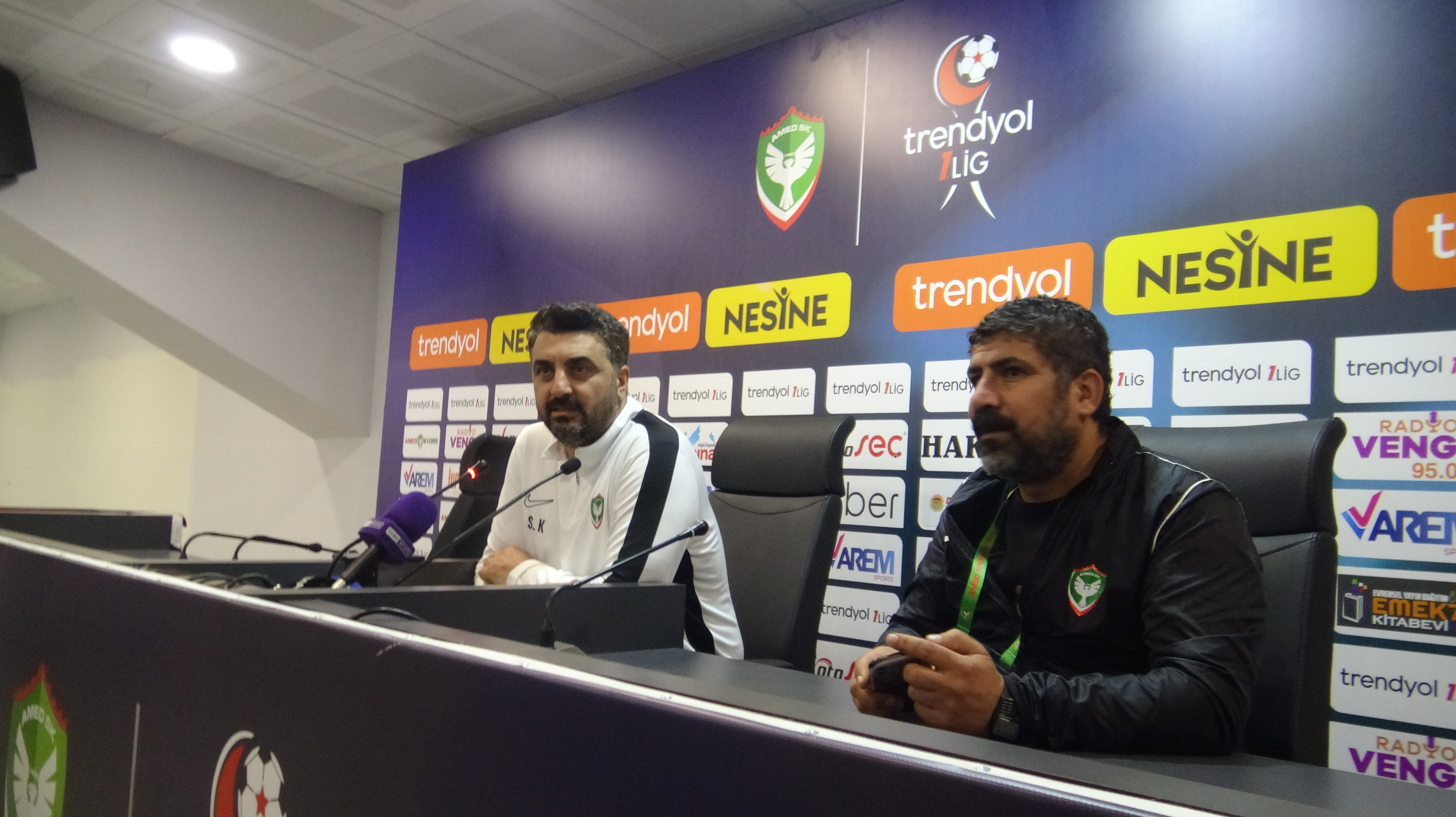 Amedspor Teknik Direktörü Sinan Kaloğlu