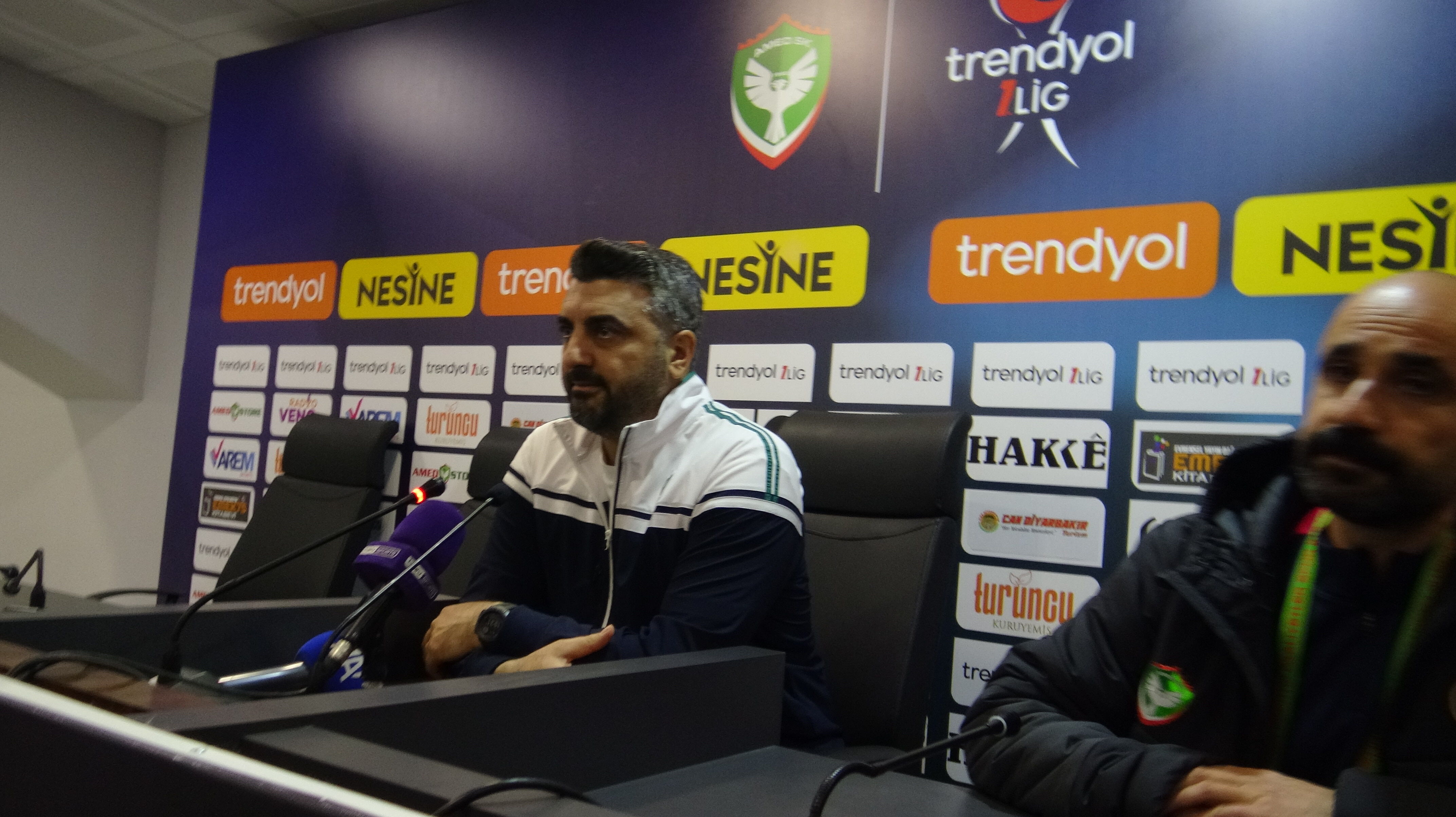 Amedspor Teknik Direktörü Sinan Kaloğlu