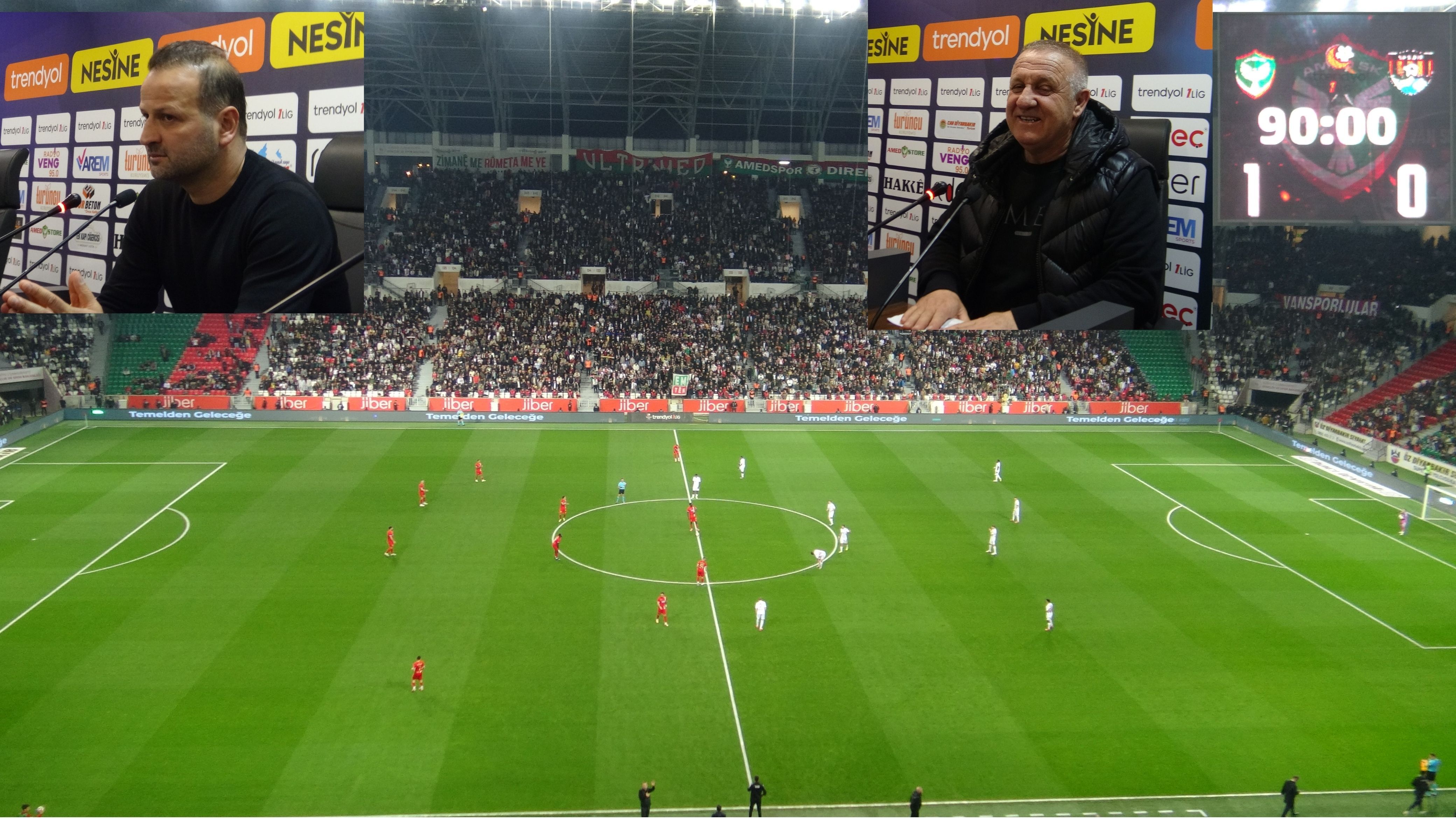 Amedspor golü 90+4’te “Yönetim istifa” sloganı atılırken buldu