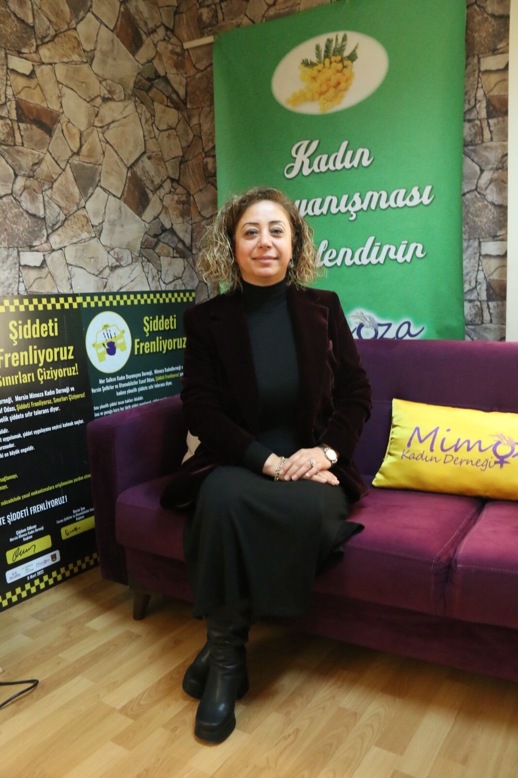 Mimoza Kadın Derneği Başkanı Çiğdem Göksoy